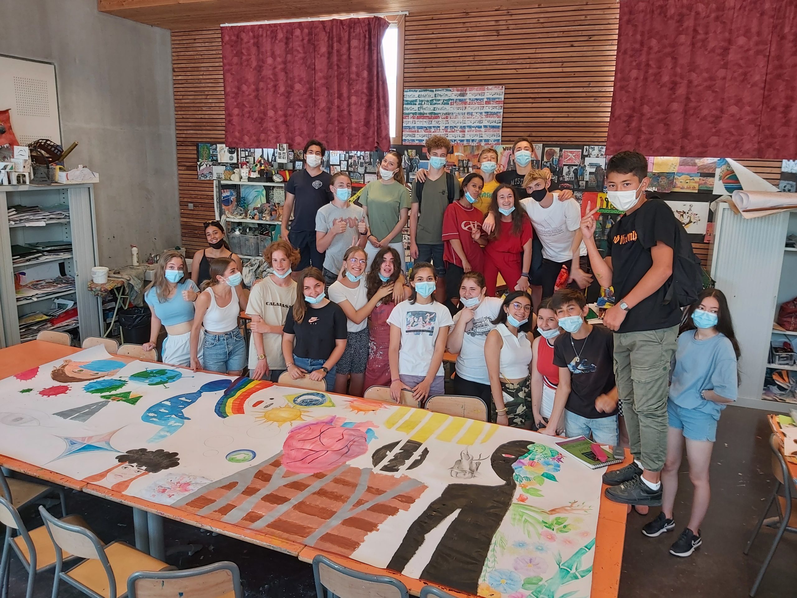 Dernier cours d&rsquo;Art des 3èmes