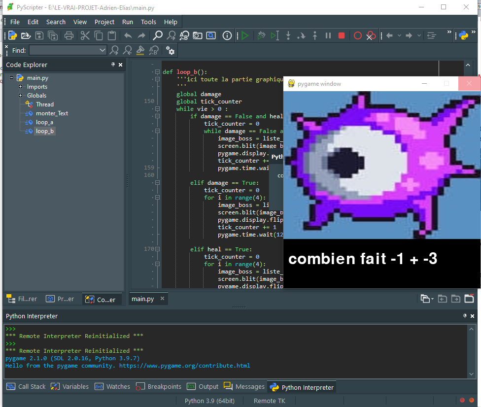 Calculs streak (par Adrien et Elias)