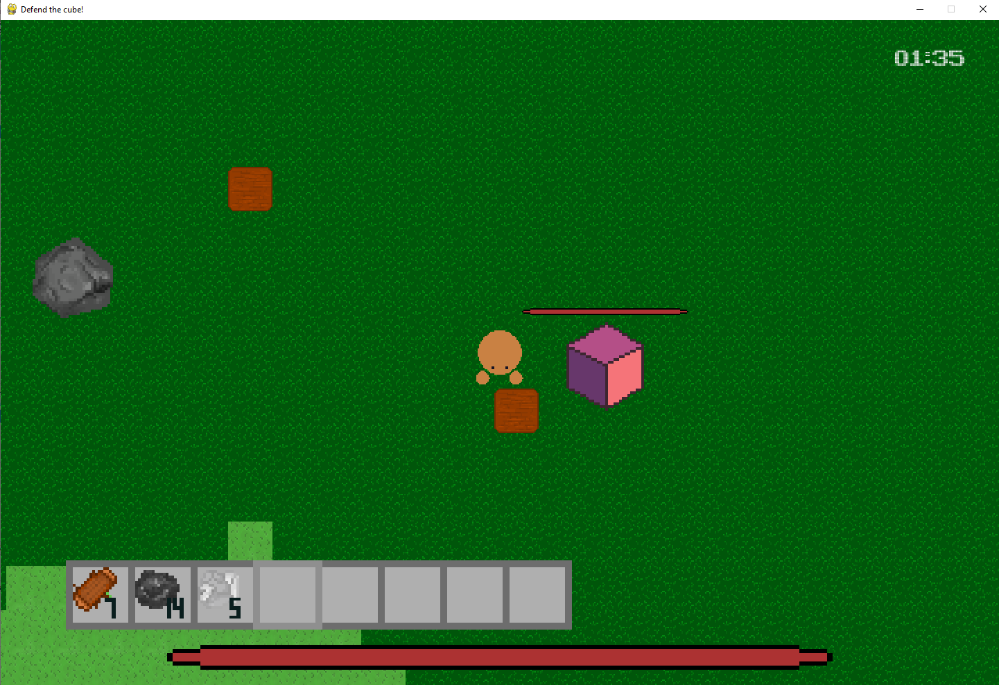 Defend the cube! (par Louis et Takuma)