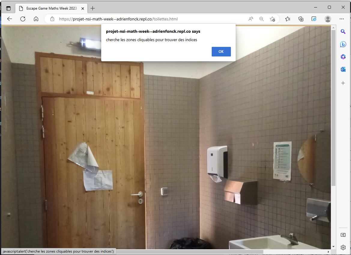 Maths week 2023 – Escape Game