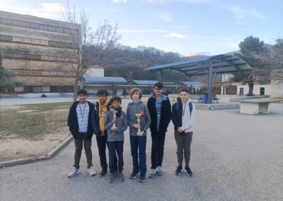 Les élèves de l'EIPACA au championat scolaire d'échecs 2024 à Sisteron