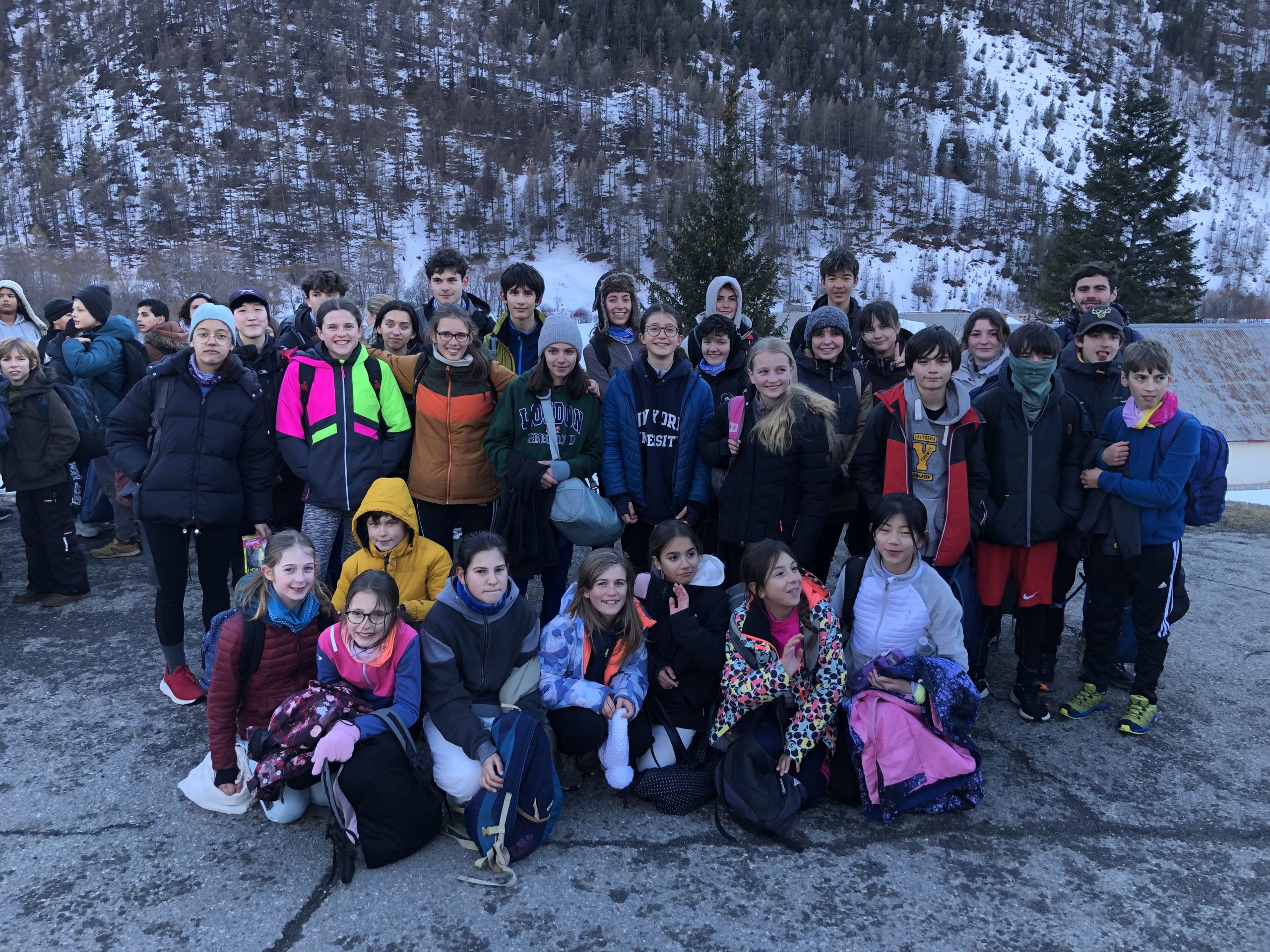 Des élèves de l’AS participent au Raid blanc 2024 !