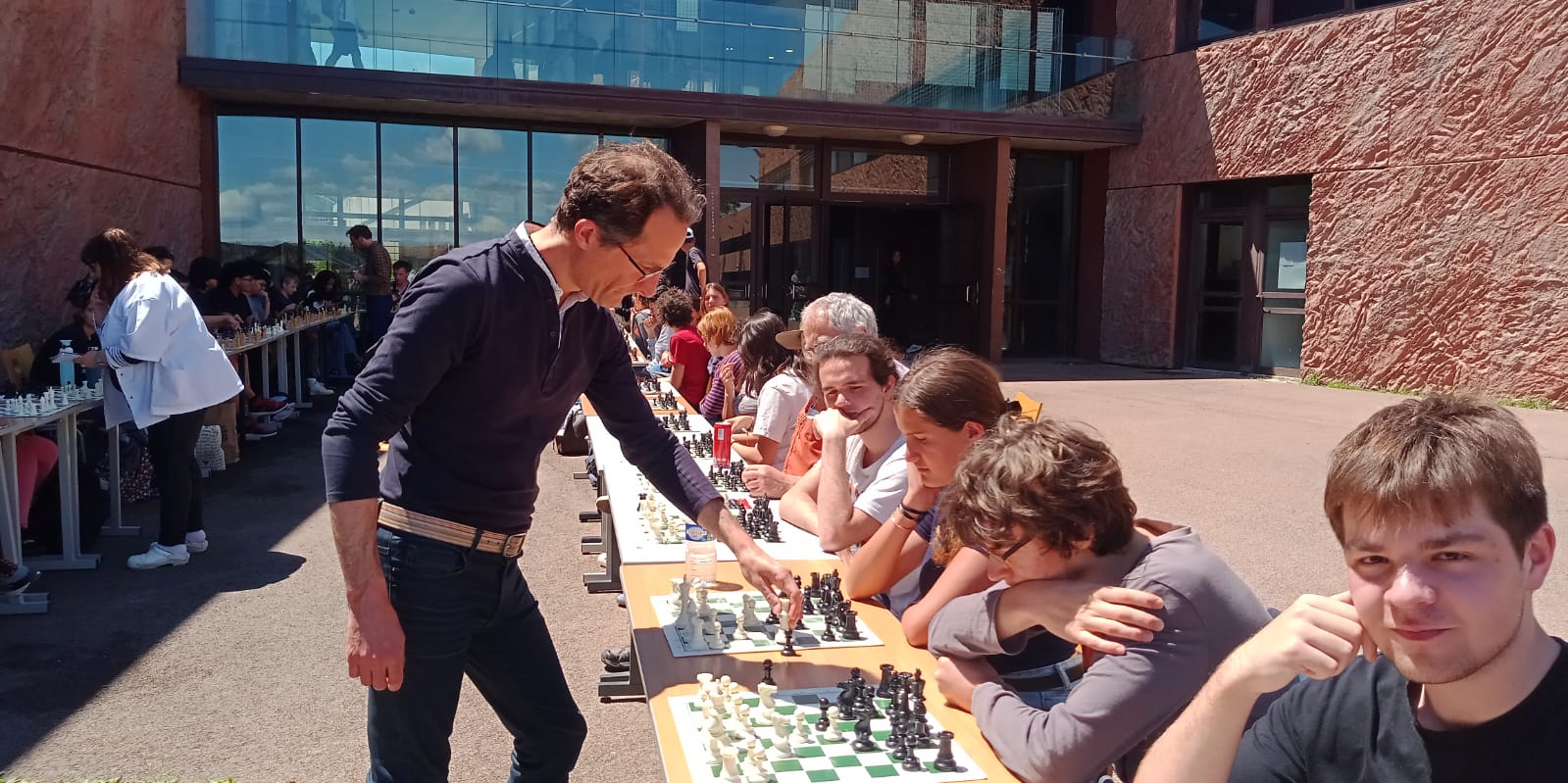 Simultanées d&rsquo;échecs au lycée des Iscles