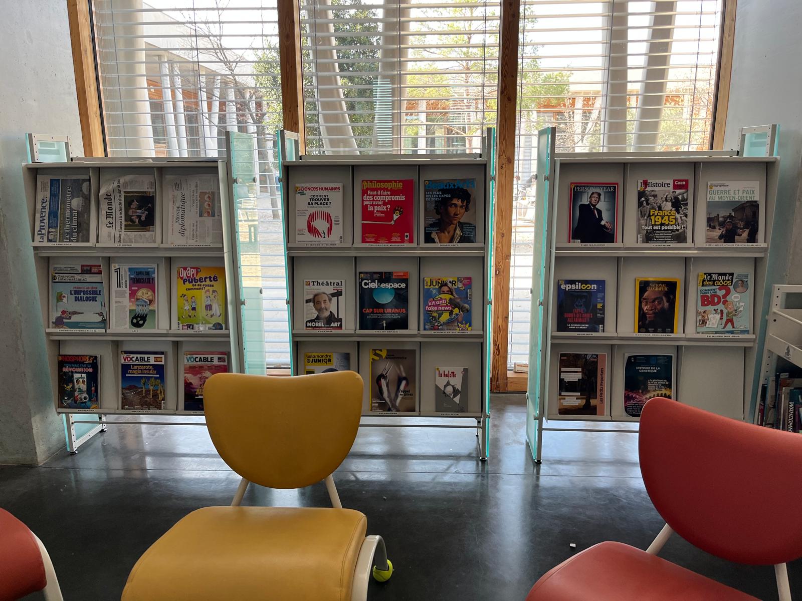 Les Gazettes de l&rsquo;EIPACA : Nouveautés du Kiosque PRESSE du BCDI à découvrir en format papier ou version numérique.