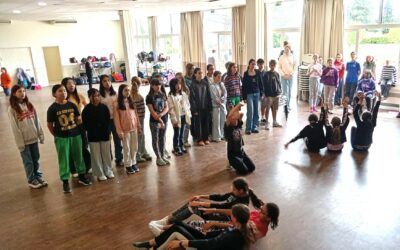 La chorale Babel se prépare pour le show !