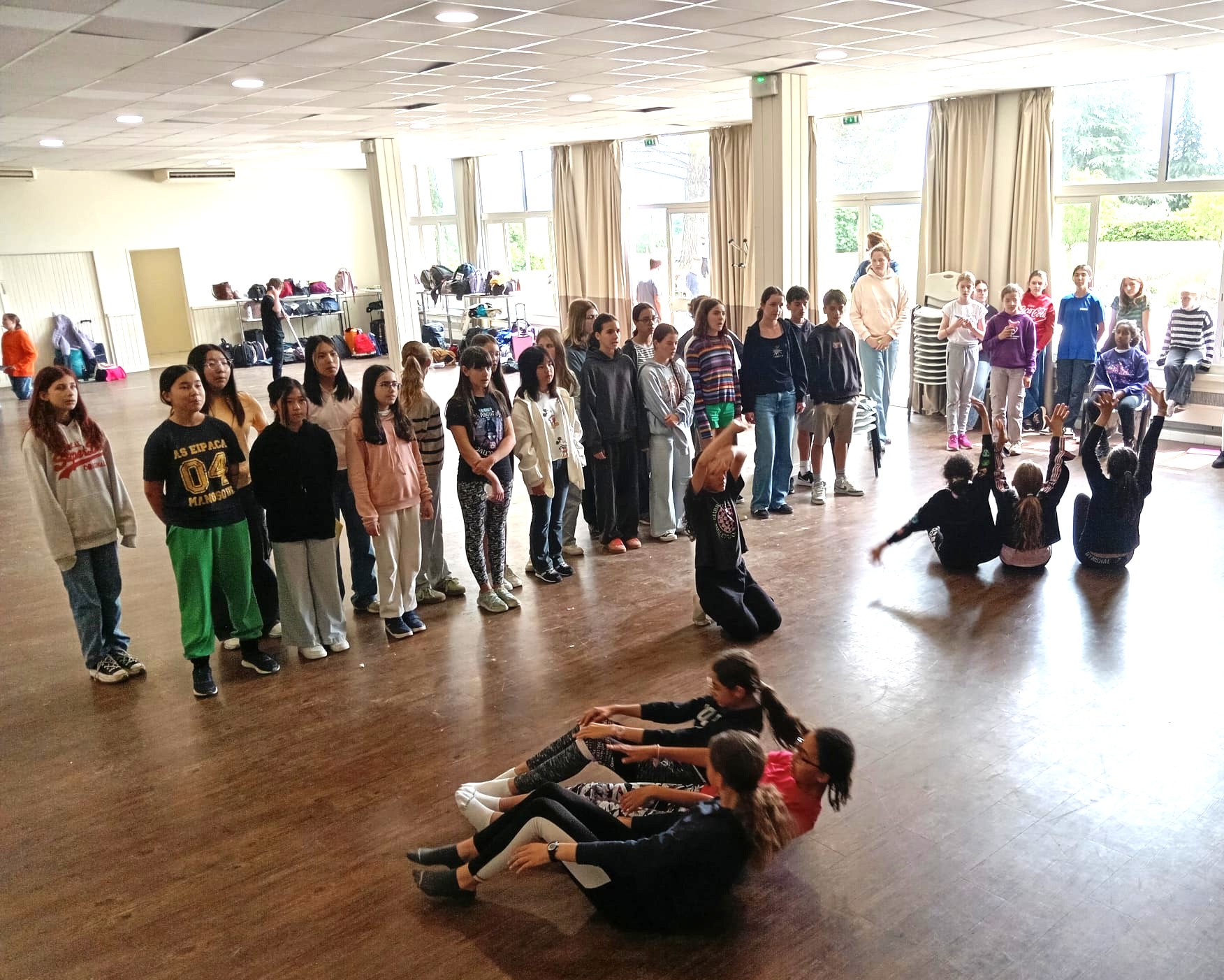 La chorale Babel se prépare pour le show !