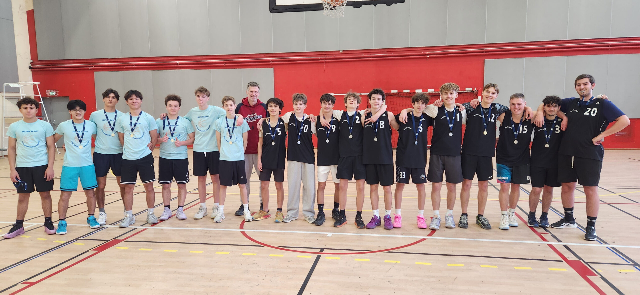 Champions départementaux de basket !