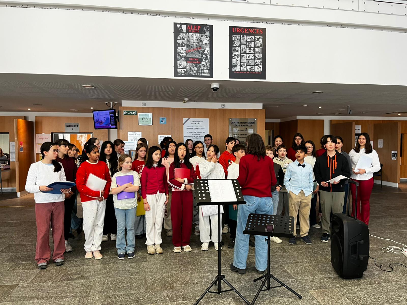 La Chorale BABEL en représentation à l&rsquo;hôpital de Manosque
